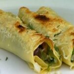 Cannelloni con merluzzo e olive