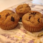 Muffin con banane e cioccolato