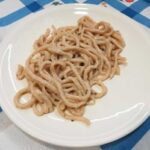 Pici (con sugo cacio e pepe)