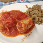 Involtini di pollo al sugo